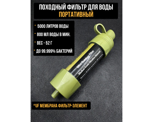 Походный фильтр для воды портативный