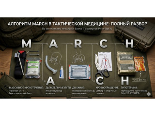 Алгоритм MARCH в тактической медицине: полный разбор