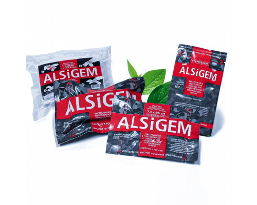 Гемостатическая тампонада с каолином Alsigem — 7.5x370 см